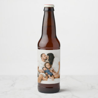 Etiqueta Para Botella De Cerveza Foto personalizada