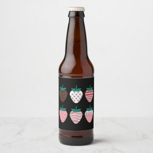 Etiqueta Para Botella De Cerveza Fresas fresas Fruit Lover Farmers Garden