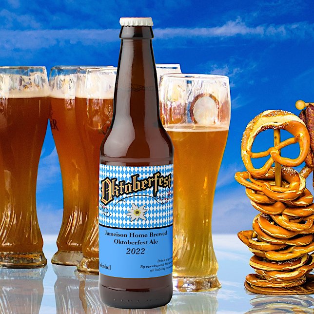 Etiqueta Para Botella De Cerveza Fun Oktoberfest Home Brew (Subido por el creador)