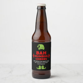 Etiqueta Para Botella De Cerveza Funny Navidades Beer Labels