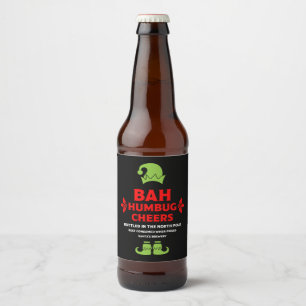 Etiqueta Para Botella De Cerveza Funny Navidades Beer Labels