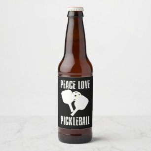 Etiqueta Para Botella De Cerveza Funny Pickleball