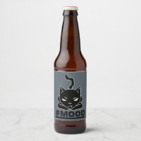 Gato de #MOOD | Ilustracion del logotipo de Black