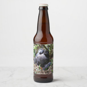 Etiqueta Para Botella De Cerveza Gorila
