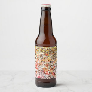 Etiqueta Para Botella De Cerveza Guay, fondo abstracto moderno y colorido