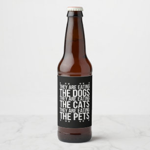 Etiqueta Para Botella De Cerveza Hacer que los gatos vuelvan a ser graciosos para l