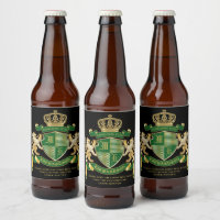 Haz tu propio escudo de armas Emblema de León de O