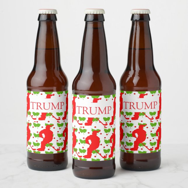 ETIQUETA PARA BOTELLA DE CERVEZA HOCKEY (Botellas)
