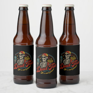 Etiqueta Para Botella De Cerveza Impuestos a los papás asegurándose de que no sea e