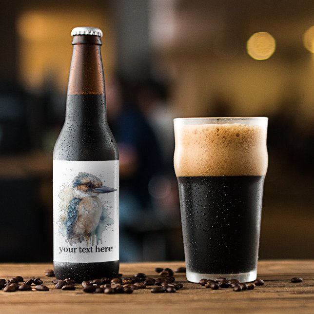 Etiqueta Para Botella De Cerveza Kookaburra en una sucursal, personalizado (Subido por el creador)