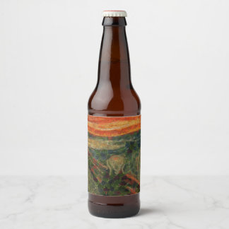 Etiqueta Para Botella De Cerveza La Bella Artes de la crema aguacate Vegan Spoof