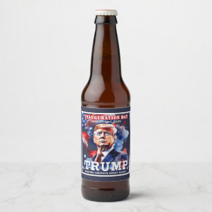 Etiqueta Para Botella De Cerveza La cerveza Patriot de Donald Trump