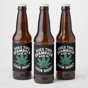 Etiqueta Para Botella De Cerveza La divertida fiesta de San Patricio para chicos Gr
