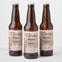 Etiqueta Para Botella De Cerveza La leche rústica puede ser una boda campestre grac
