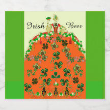 LADY NARANJA Y SHAMROCKS Green Irish