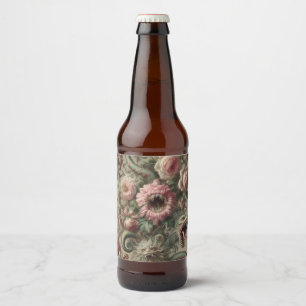Etiqueta Para Botella De Cerveza Los Voraces Verdants – Victoriano Gótico