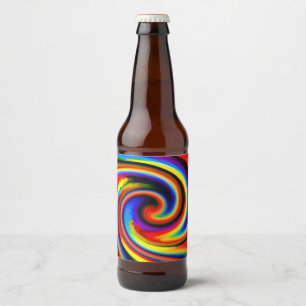 Etiqueta Para Botella De Cerveza Luminoso