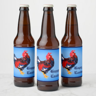 Etiqueta Para Botella De Cerveza macho gallináceo ,galoster Personalizado