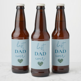 Etiqueta Para Botella De Cerveza Mejor Etiqueta de Cerveza de Papá Nunca | Regalo d
