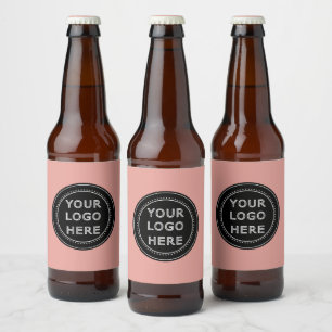 Etiqueta Para Botella De Cerveza Moderno, Minimalista, elegante y Personalizable
