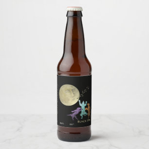 Etiqueta Para Botella De Cerveza Moondance, nombre y estilo