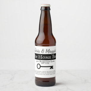 Etiqueta Para Botella De Cerveza Nuevas alegrías del hogar