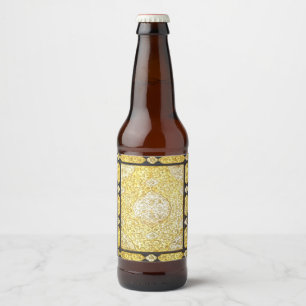 Etiqueta Para Botella De Cerveza Oro sagrado de otoño