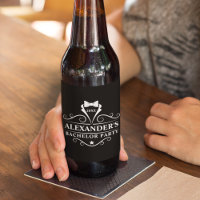 Partido del bachiller Tuxedo Tie Negro