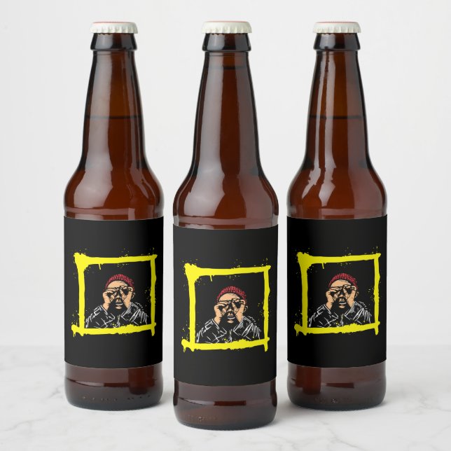 Etiqueta Para Botella De Cerveza Peeker Creative (Botellas)