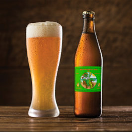 Etiqueta Para Botella De Cerveza Personalizar Funny Southern Gator Pesca Surfin Eól