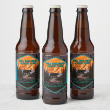 Personalizar Oso Negro Naturaleza Montañas Azul