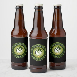 Etiqueta Para Botella De Cerveza Plantilla de etiqueta de la aguja de jengibre case
