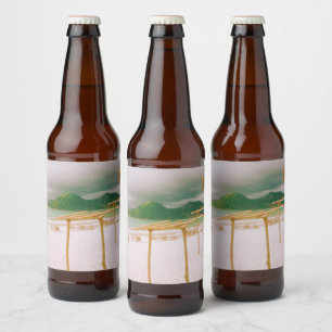 Etiqueta Para Botella De Cerveza Playa Selong Belanak - Lombok - Indonesia