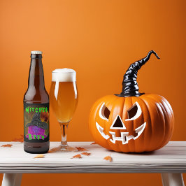 Etiqueta Para Botella De Cerveza Poción de Brujas