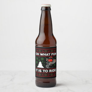 Etiqueta Para Botella De Cerveza Qué divertido es montar la motocicleta de dirt bik