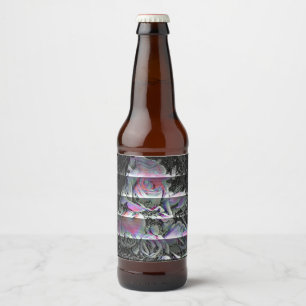 Etiqueta Para Botella De Cerveza Ramo Techno