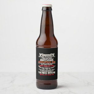 Etiqueta Para Botella De Cerveza Regalo de Contador Increíble Mamá Contadora