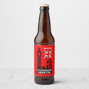 Etiqueta Para Botella De Cerveza Regalos de ciudadanía británica