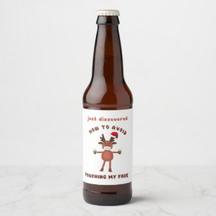 Etiqueta Para Botella De Cerveza Renos:  Cómo evitar tocar la cara