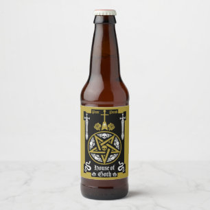 Etiqueta Para Botella De Cerveza Ropa Gótica Y Accesorios