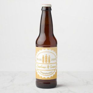 Etiqueta Para Botella De Cerveza Se corta antes de que yo haga la tapa de la botell