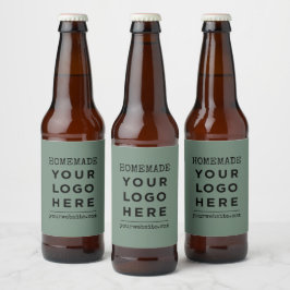 Etiqueta Para Botella De Cerveza Sitio web casero Logotipo de su empresa Producto