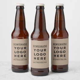 Etiqueta Para Botella De Cerveza Sitio Web Casero Logotipo de su Empresa Producto