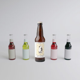 Etiqueta Para Botella De Cerveza Tarjetas del Tarot | Desayuno de Novia | Boda | Ne
