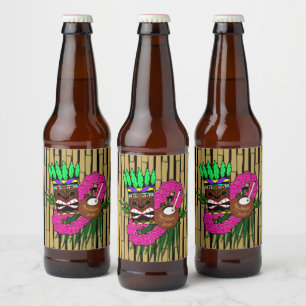 Etiqueta Para Botella De Cerveza Tema de la fiesta de cumpleaños del personalizado 