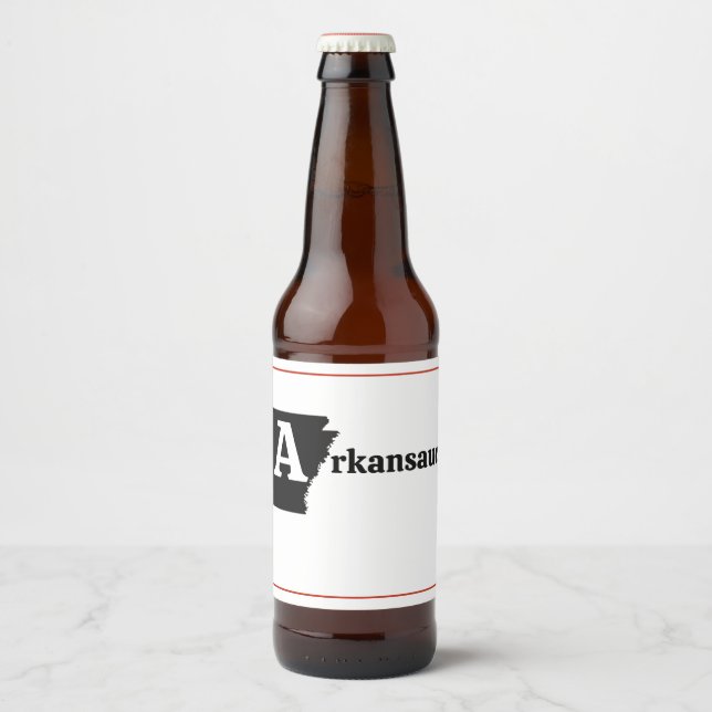 Etiqueta Para Botella De Cerveza Un rkansauce (Anverso)
