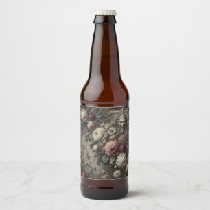 Etiqueta Para Botella De Cerveza Una tarde con Bram Stoker – Victoriano gótico