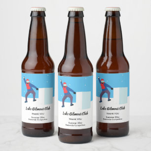 Etiqueta Para Botella De Cerveza Yukigassen