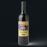 Etiqueta para botella de coquito 2020 (editable)<br><div class="desc">Etiqueta para botella de coquito inspirada en Puerto Rico edición 2020.</div>