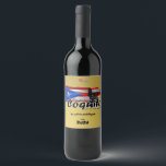 Etiqueta para botella de coquito 2020 (editable)<br><div class="desc">Etiqueta para botella de coquito inspirada en Puerto Rico edición 2020.</div>